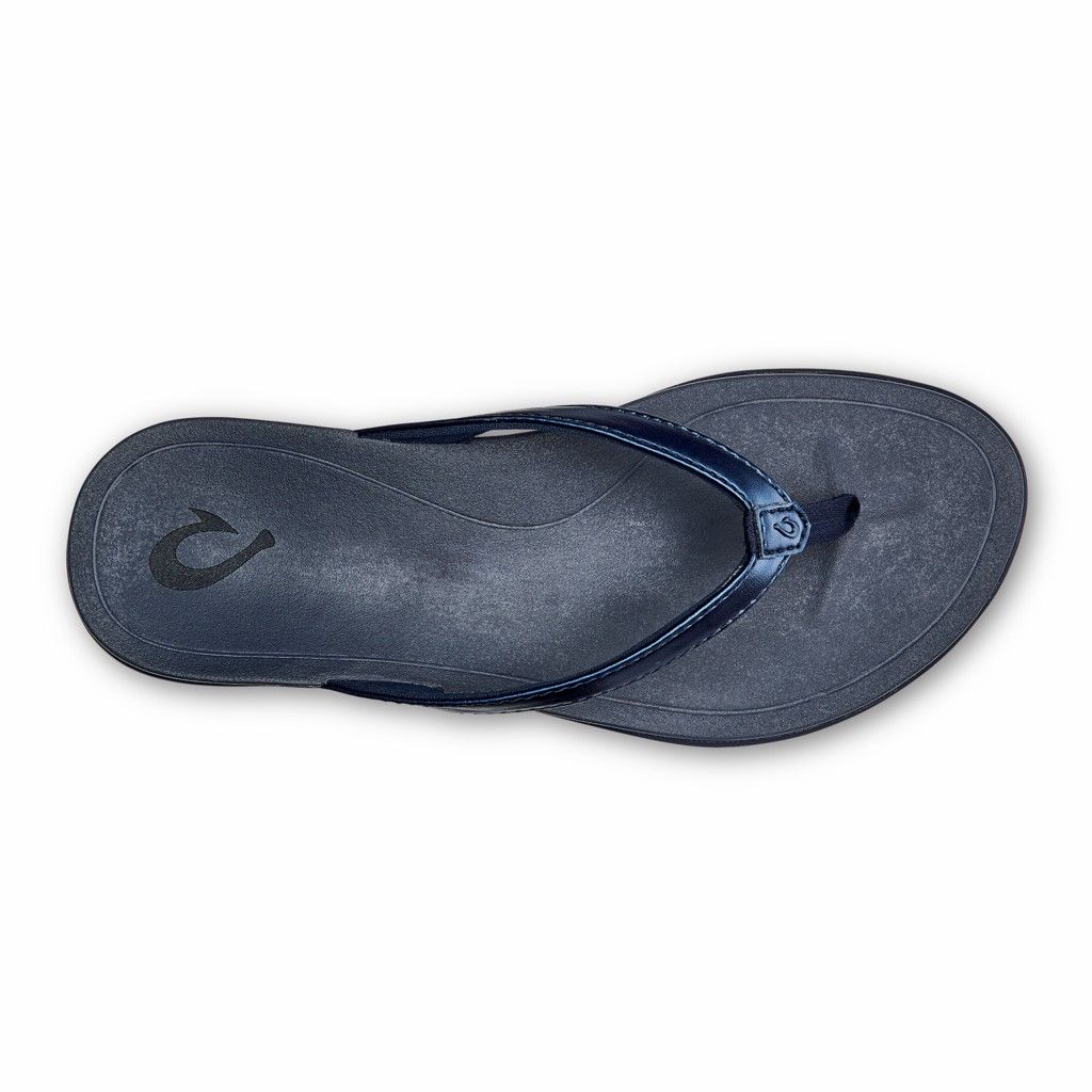 Sandalias Olukai Ho‘ōpio - Chanclas Mujer Azules 20589-761